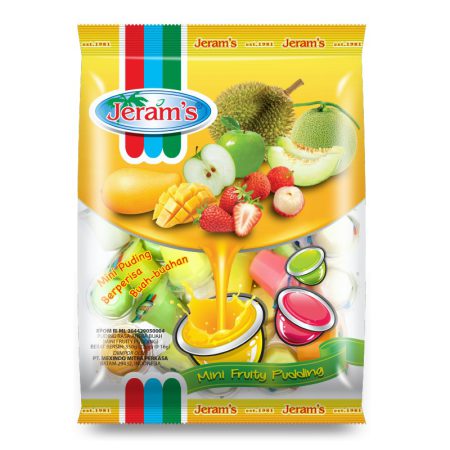 JERAM MINI PUDDING - MIXED FRUITS 350G