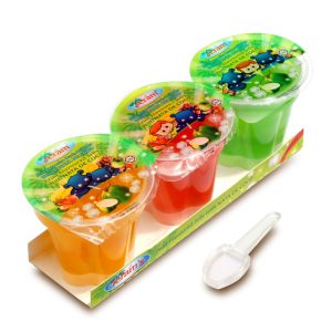 JERAM JELLY WITH NATA DE COCO – MIXED FRUITS 3X130G