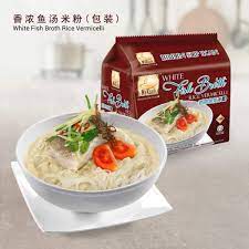 MYKUALI WHITE BROTH RICE VERMICELLI 90G