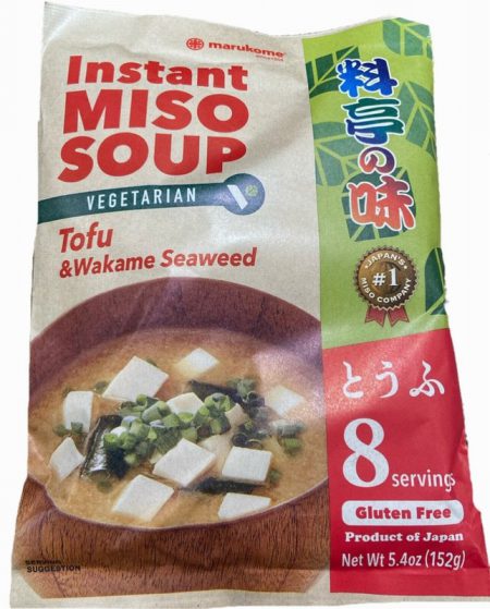 MARUKOME INSTANT MISO SOUP TOFU VEGETARIAN (8PCS) 152G
