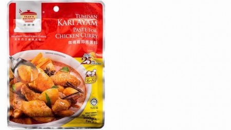 TEANS GOURMET CHICKEN CURRY PASTE 200G