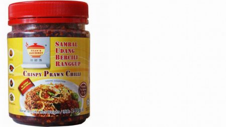 TEANS GOURMET CRISPY PRAWN CHILLI 240G