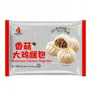 FRESHASIA COOKED MUSHROOM CHICKEN THIGH BUN 510G