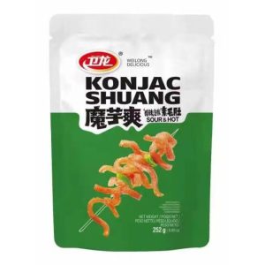 WL KONJAC STRIPS – HOT & SOUR 252G