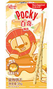 GLICO ANIMAL POCKY BANANA PUDDING 35G