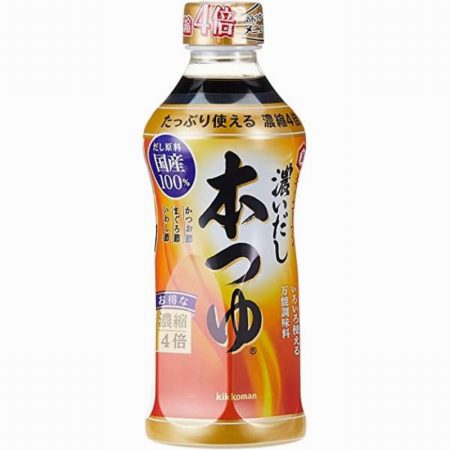 KIKKOMAN CONCENTRATED HONTSUYU SOUP BASE 500ML