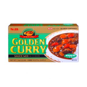 S&B GOLDEN CURRY MEDIUM HOT GYOMUYO 1KG