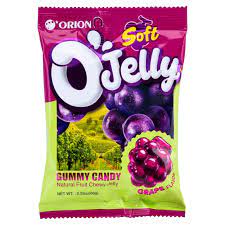 ORION O’JELLY GUMMY CANDY (GRAPE) 66G