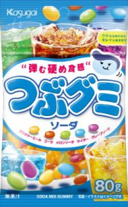 KASUGAI TSUBU SODA FLAVOUR GUMMY 80G