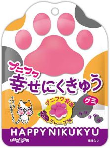 SENJAKUAME HAPPY NIKUKYU GRAPE GUMMY 30G