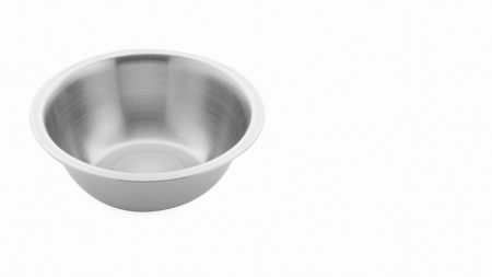 MX STAINLESS STEEL BOWL 18CM