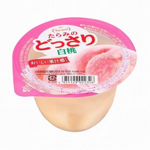 TARAMI JELLY – WHITE PEACH FLAVOUR 230G