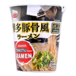 ACECOOK IPPIN CUP NOODLES – TONKOTSU 74G