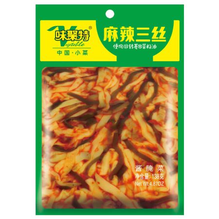 WJT SPICY SANSI (SHREDDED MIX VEGETABLES) 138G