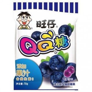 WANT WANT QQ CANDY – BLUEBERRY 70G