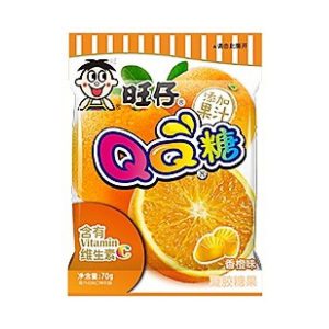 WANT WANT QQ CANDY – ORANGE 70G