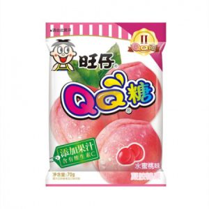 WANT WANT QQ CANDY – PEACH 70G