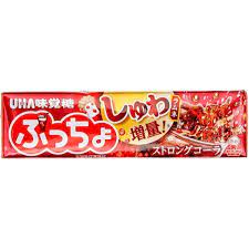 UHA PUCCHO STRONG COLA FLV CANDY 50G