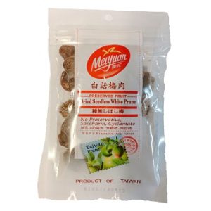 MY DRIED SEEDLESS WHITE PRUNE 30G