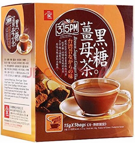 SHIH CHEN 3:15PM BROWN SUGAR GINGER TEA 75G (5X15G)