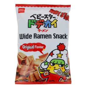 BABY STAR RAMEN SNACK (BROAD) – ORIGINAL 75G