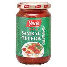 YEOS SAMBAL OELECK SAUCE 250ML