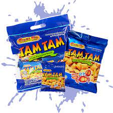 SNEK KU TAM TAM CRAB FLAV SNACK 8X22G