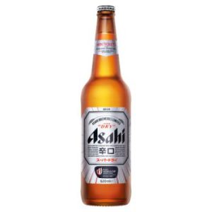 ASAHI SUPER DRY BEER 5.0%ALC 620ML