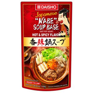 DAISHO HOTPOT SOUP BASE – HOT & SPICY 750G