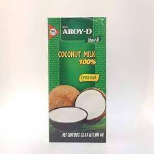 AROY-D UHT COCONUT MILK (TETRA)  1000ML