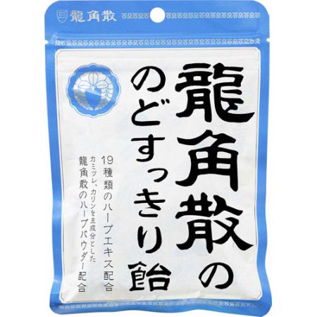 RYUKAKUSAN THROAT REFRESHING CANDY 88G