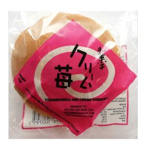 WAGASHI STRAWBERRY & CREAM DORAYAKI 75G