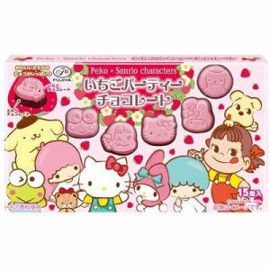 FUJIYA PEKO X SANRIO STRAWBERRY CHOCOLATE 40G