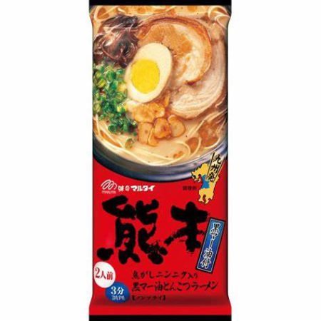 MARUTAI KUMAMOTO BLACK SESAME OIL RAMEN 186G