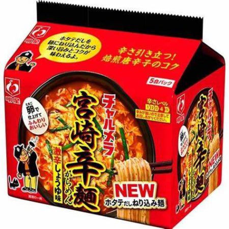 MYOJO CHARUMERA MIYAZAKI SPICY NOODLES 5-PACKS 480G