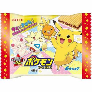 LOTTE POKEMON WAFER BISCUITS – CHOCOLATE 23G