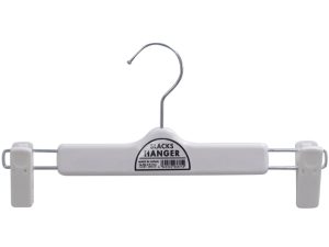 YK CLOTHES HANGER – WHITE (300X160X28MM)