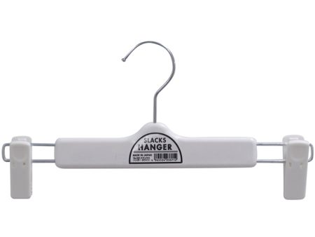 YK CLOTHES HANGER - WHITE (300X160X28MM)