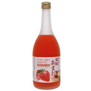 TAKARA FUKUOKA AMAOU STRAWBERRY LIQUEUR 700ML 12%