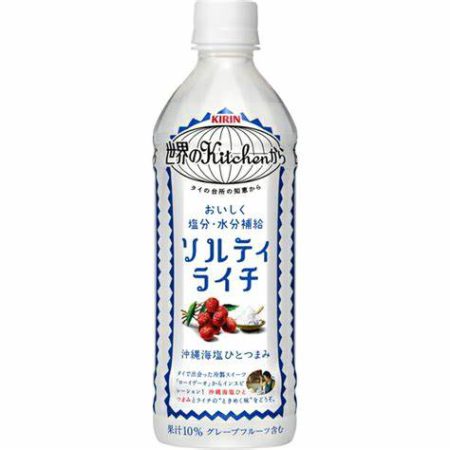 JP KIRIN SALTY LYCHEE JUICE 500ML