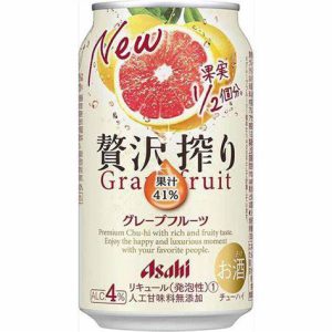 ASAHI LUXURY CHU-HI GRAPEFRUIT (4%ALC) 350ML