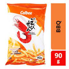 CALBEE PRAWN CRACKERS – BBQ 90G