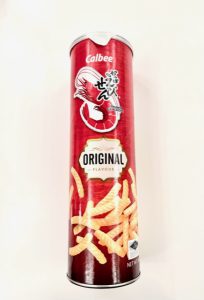 CALBEE PRAWN CRACKERS – ORIGINAL (CANISTER) 80G