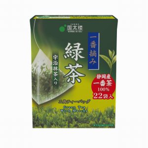 KUNITARO FIRST HARVEST GREEN TEA WITH MATCHA 39.6G (22PCS)