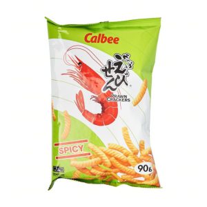 CALBEE PRAWN CRACKERS – SPICY 90G