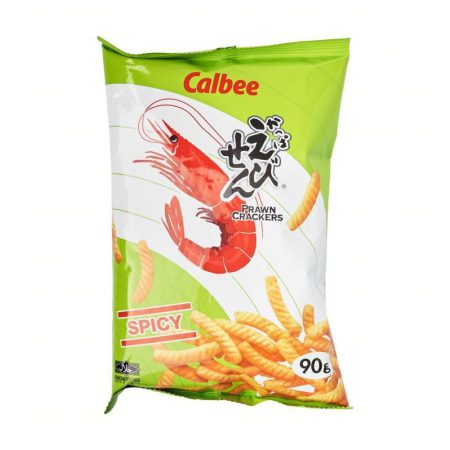 CALBEE PRAWN CRACKERS - SPICY 90G