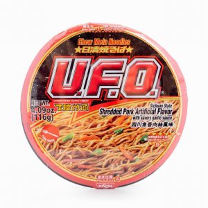 NISSIN UFO BOWL NOODLE – SHREDDED PORK 124G
