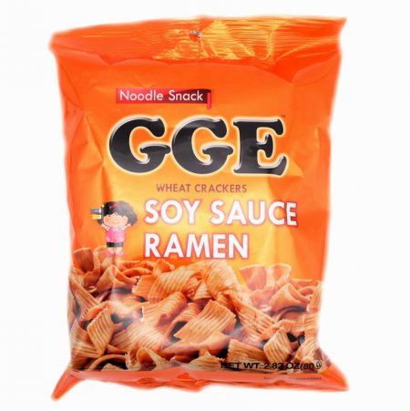WL GGE SOY SAUCE RAMEN SNACK 80G