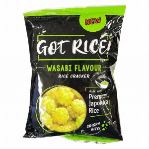 WANT WANT GOT RICE CRACKER (WASABI FLAVOUR) 85G