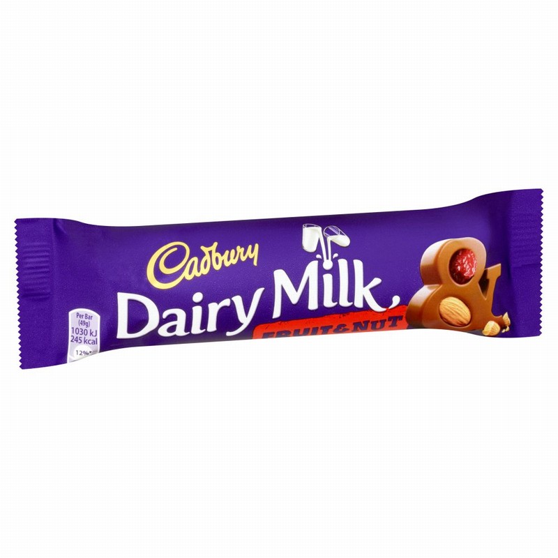 CADBURY FRUIT & NUT 49G